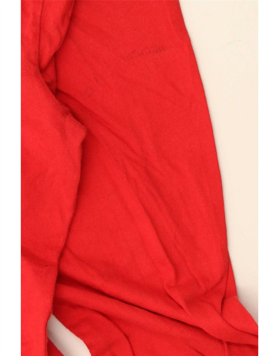 Volcom Mens Graphic T-Shirt Long Sleeve Large Red Cotton