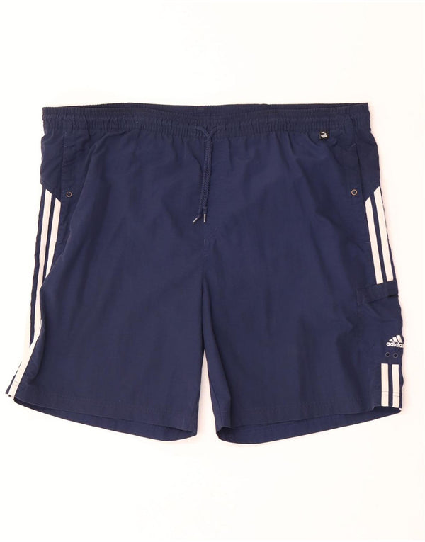 Adidas Mens Swimming Shorts 2XL Navy Blue Nylon