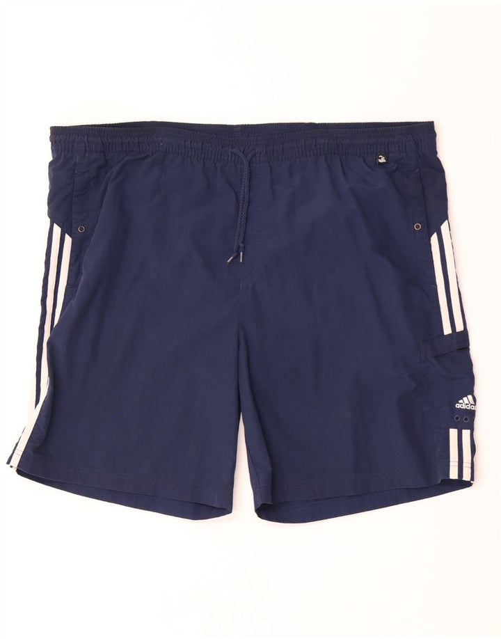 Adidas Mens Swimming Shorts 2XL Navy Blue Nylon
