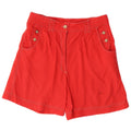 Vintage Womens Casual Shorts IT 42 Medium W30  Red