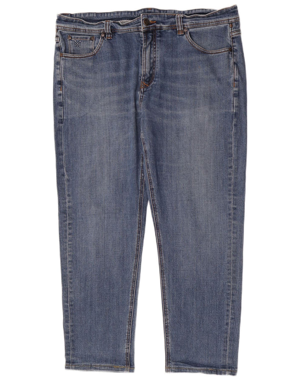 Crew Clothing Mens Slim Jeans W40 L27 Blue Cotton