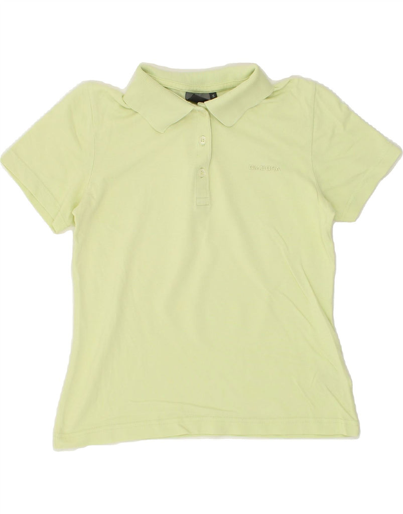 DIADORA Womens Polo Shirt UK 8 Small Green Cotton | Vintage Diadora | Thrift | Second-Hand Diadora | Used Clothing | Messina Hembry 