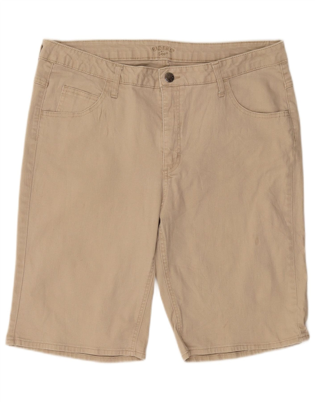LEE Mens Riders Casual Shorts W34 Large Beige