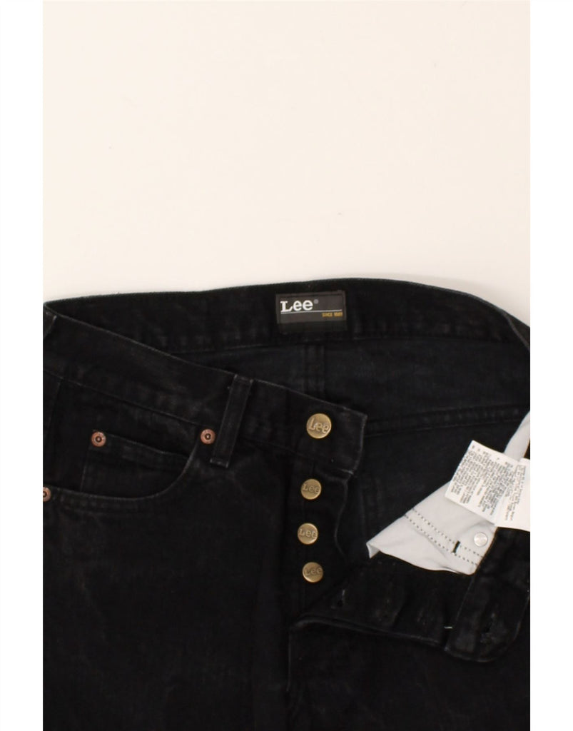 LEE Mens Knox Straight Jeans W29 L26 Black Cotton | Vintage Lee | Thrift | Second-Hand Lee | Used Clothing | Messina Hembry 