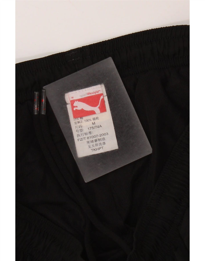 Puma Womens Tracksuit Trousers Joggers UK 12 Medium  Black
