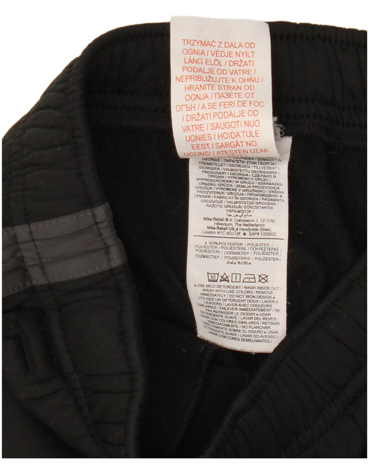 Nike Boys Dri Fit Tracksuit Trousers Joggers 10-11 Years Medium Black