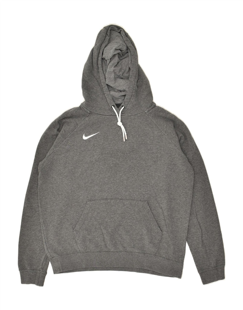 NIKE Mens Hoodie Jumper Medium Grey Cotton | Vintage Nike | Thrift | Second-Hand Nike | Used Clothing | Messina Hembry 