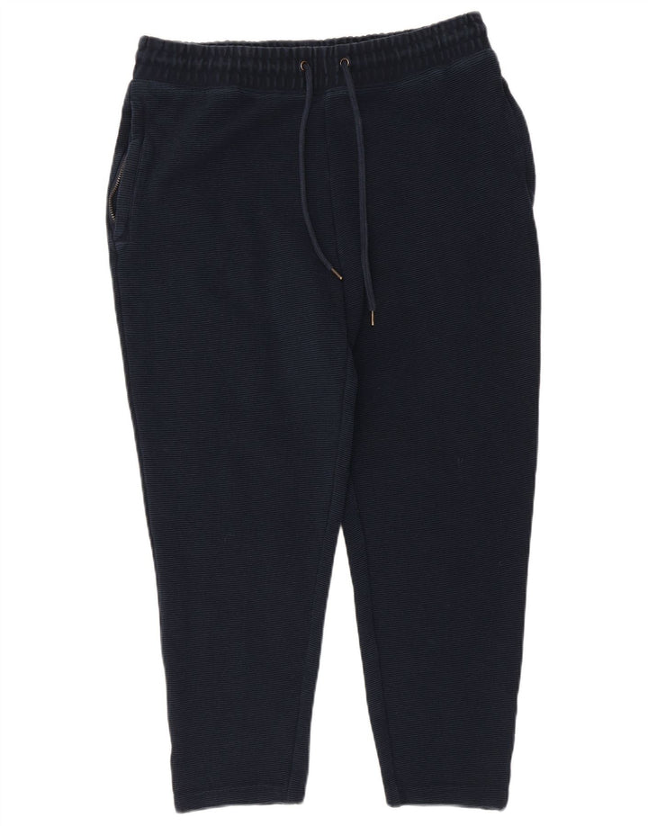 MARKS & SPENCER Mens Tracksuit Trousers Joggers Medium  Navy Blue Cotton