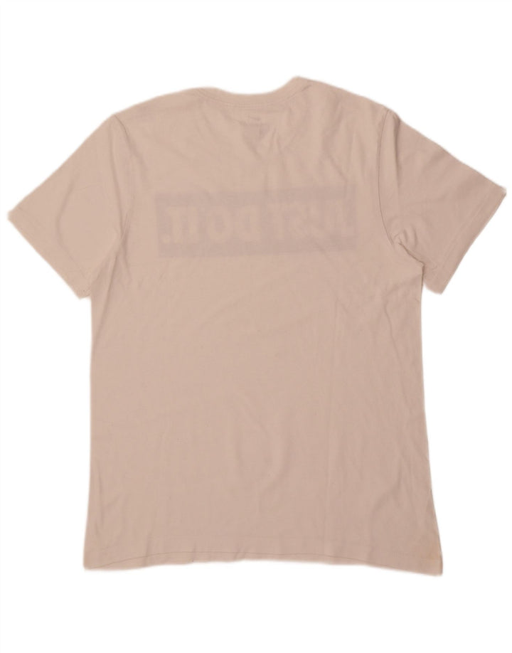 Nike Mens Graphic T-Shirt Top Medium White