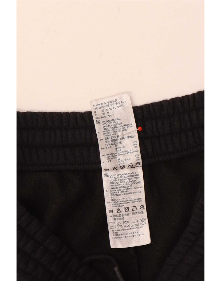 Adidas Mens Tracksuit Trousers Small  Black Cotton