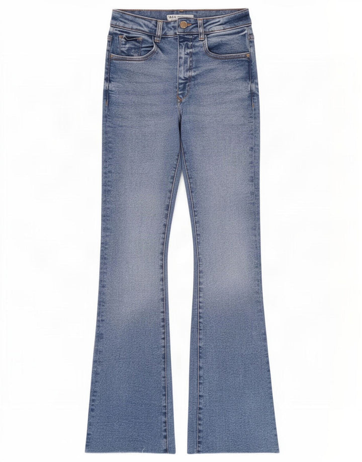 Zara Womens Bootcut Jeans EU 36 XS W26 L30 Blue