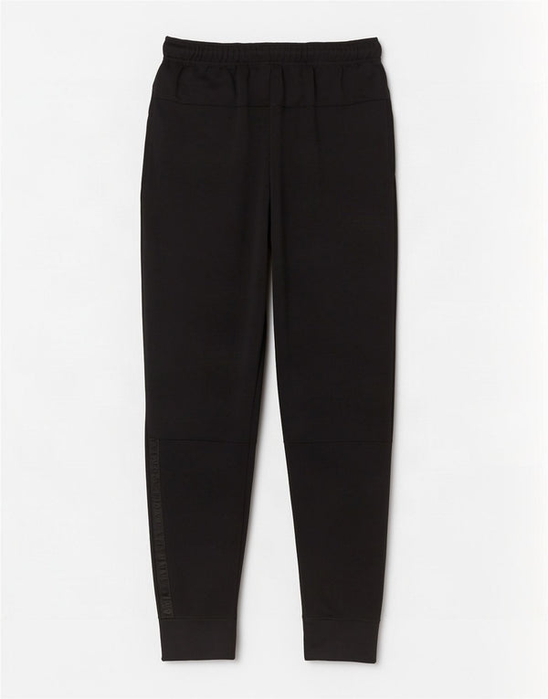 Nike Mens Tracksuit Trousers Joggers Large Black Colourblock Polyester