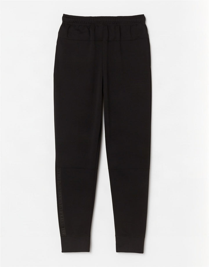 Nike Mens Tracksuit Trousers Joggers Large Black Colourblock Polyester