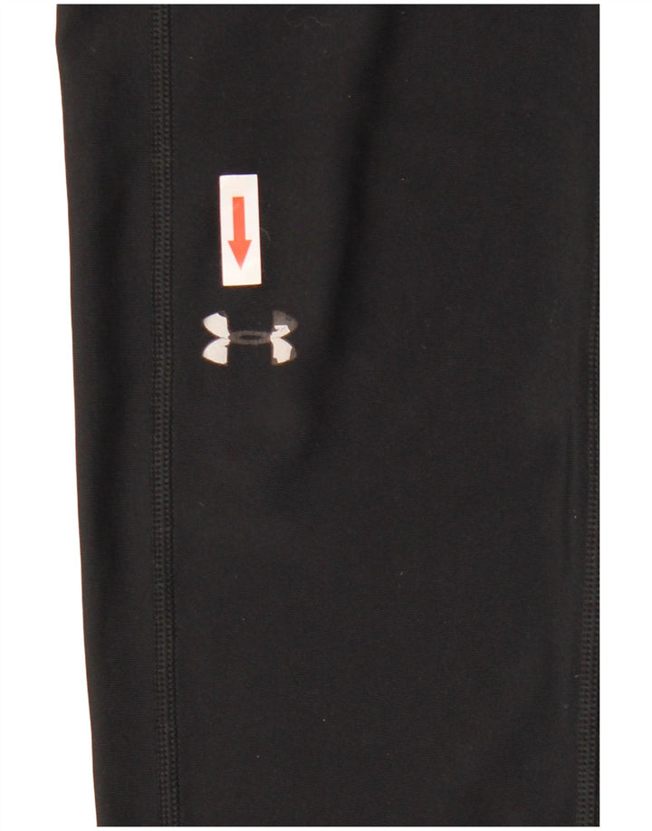 Under Armour Womens Heat Gear Leggings UK 14 Medium  Black