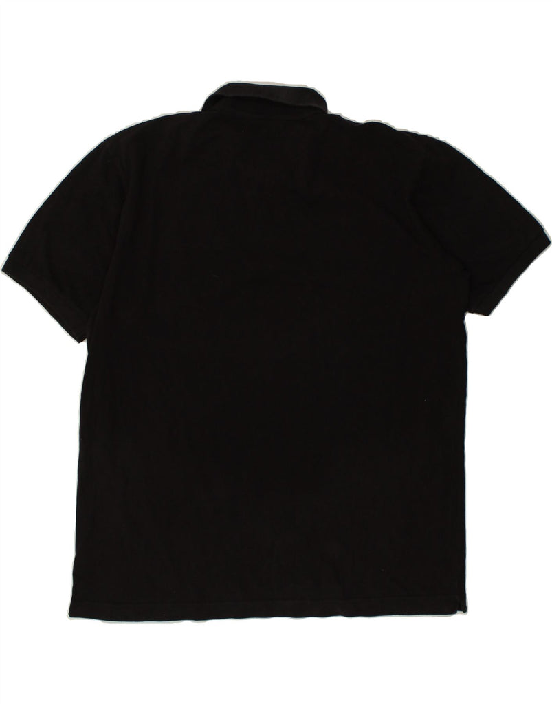 KAPPA Mens Polo Shirt 2XL Black Cotton Vintage Kappa and Second-Hand Kappa from Messina Hembry 