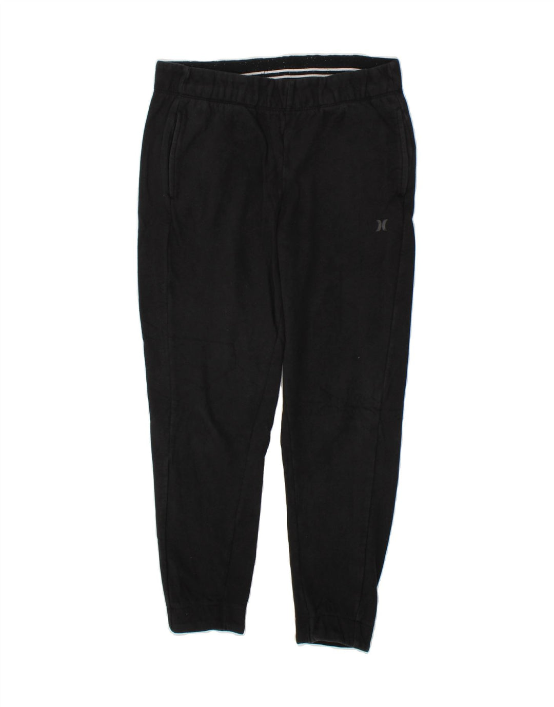 HURLEY Mens Tracksuit Trousers Joggers Small Black Cotton Vintage Hurley and Second-Hand Hurley from Messina Hembry 