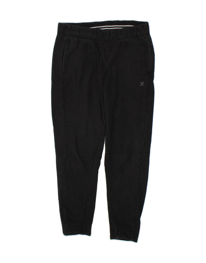 HURLEY Mens Tracksuit Trousers Joggers Small Black Cotton Vintage Hurley and Second-Hand Hurley from Messina Hembry 