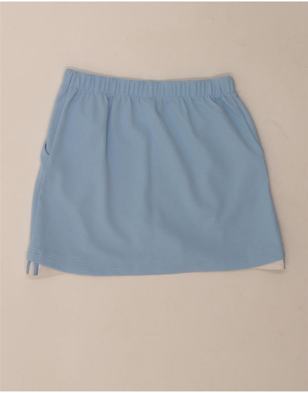 Adidas Womens Sport Skirt UK 14 Medium Blue Polyester Sports