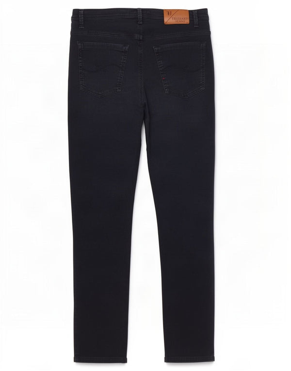 Trussardi Womens Slim Jeans IT 42 Medium W28 L27 Navy Blue