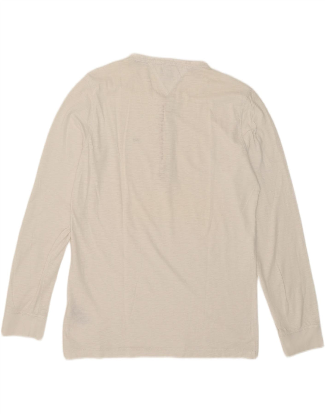 Tommy Hilfiger Mens Top Long Sleeve XL White Cotton