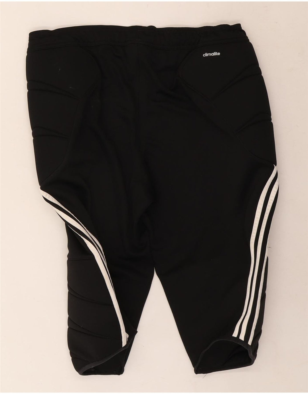 Adidas Mens Climalite Capri Tracksuit Trousers XL  Black Polyester