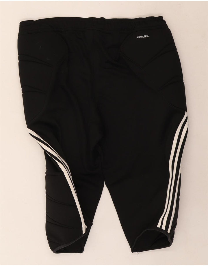 Adidas Mens Climalite Capri Tracksuit Trousers XL  Black Polyester