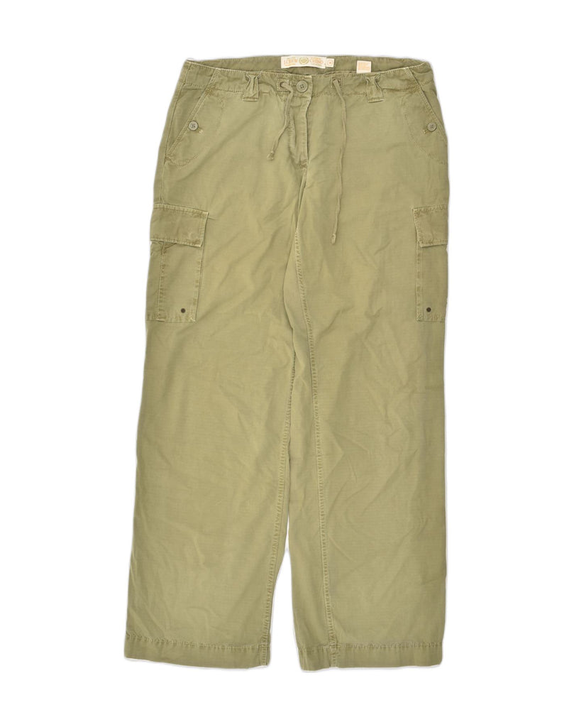 J. CREW Womens Broken In Straight Cargo Trousers US 8 Medium W32 L32  Khaki | Vintage J. Crew | Thrift | Second-Hand J. Crew | Used Clothing | Messina Hembry 