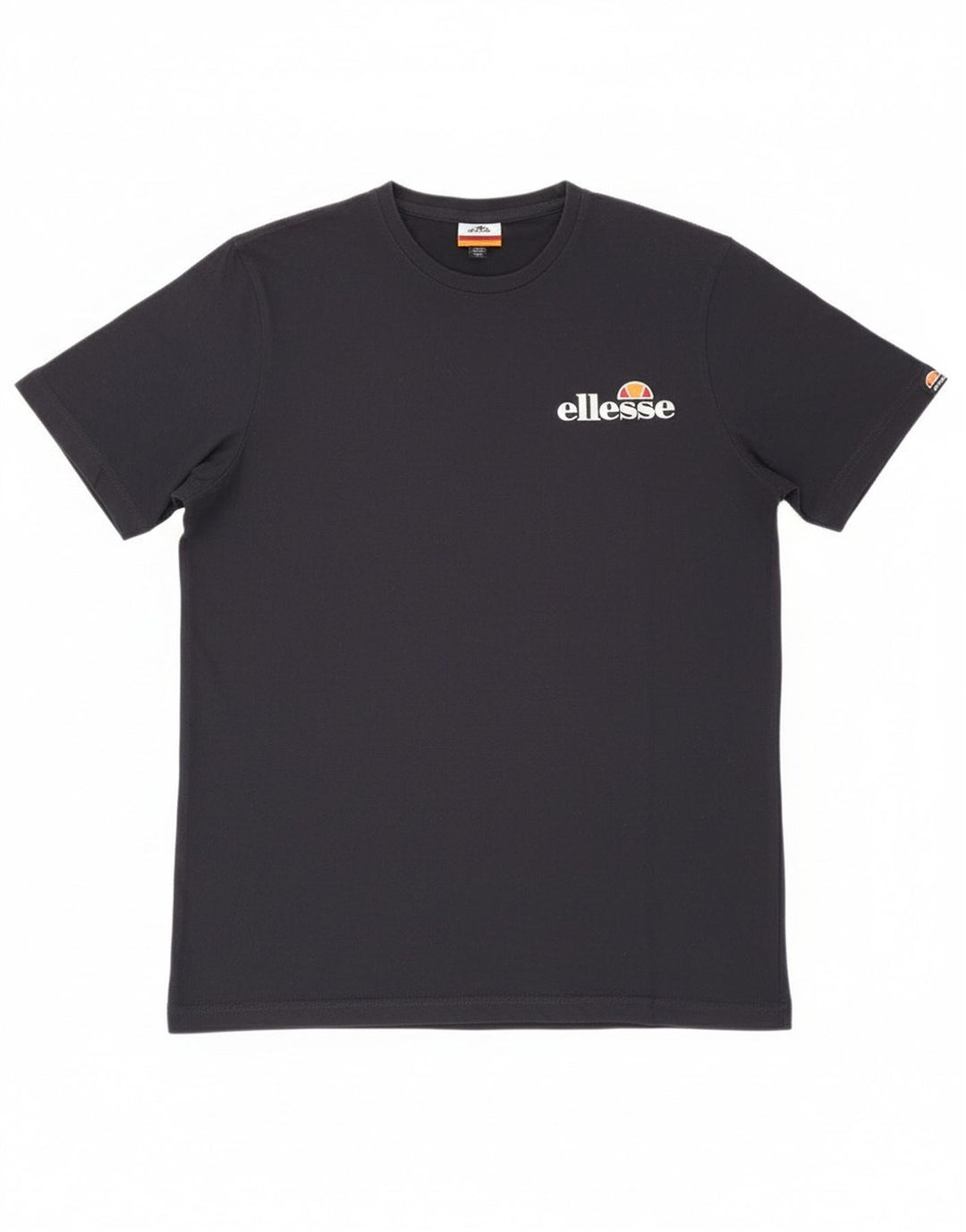 Ellesse Mens Graphic T-Shirt Top Large Navy Blue Cotton