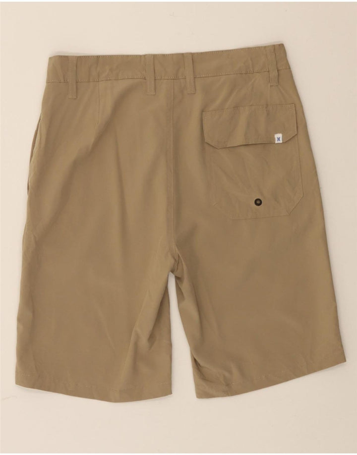 HURLEY Mens Bermuda Shorts W28 Small Beige Vintage Hurley and Second-Hand Hurley from Messina Hembry 