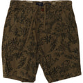 Superdry Mens Chino Shorts W30 Medium Khaki Floral
