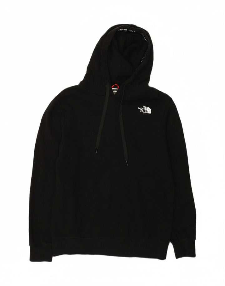 THE NORTH FACE Mens Hoodie Jumper Small Black Cotton