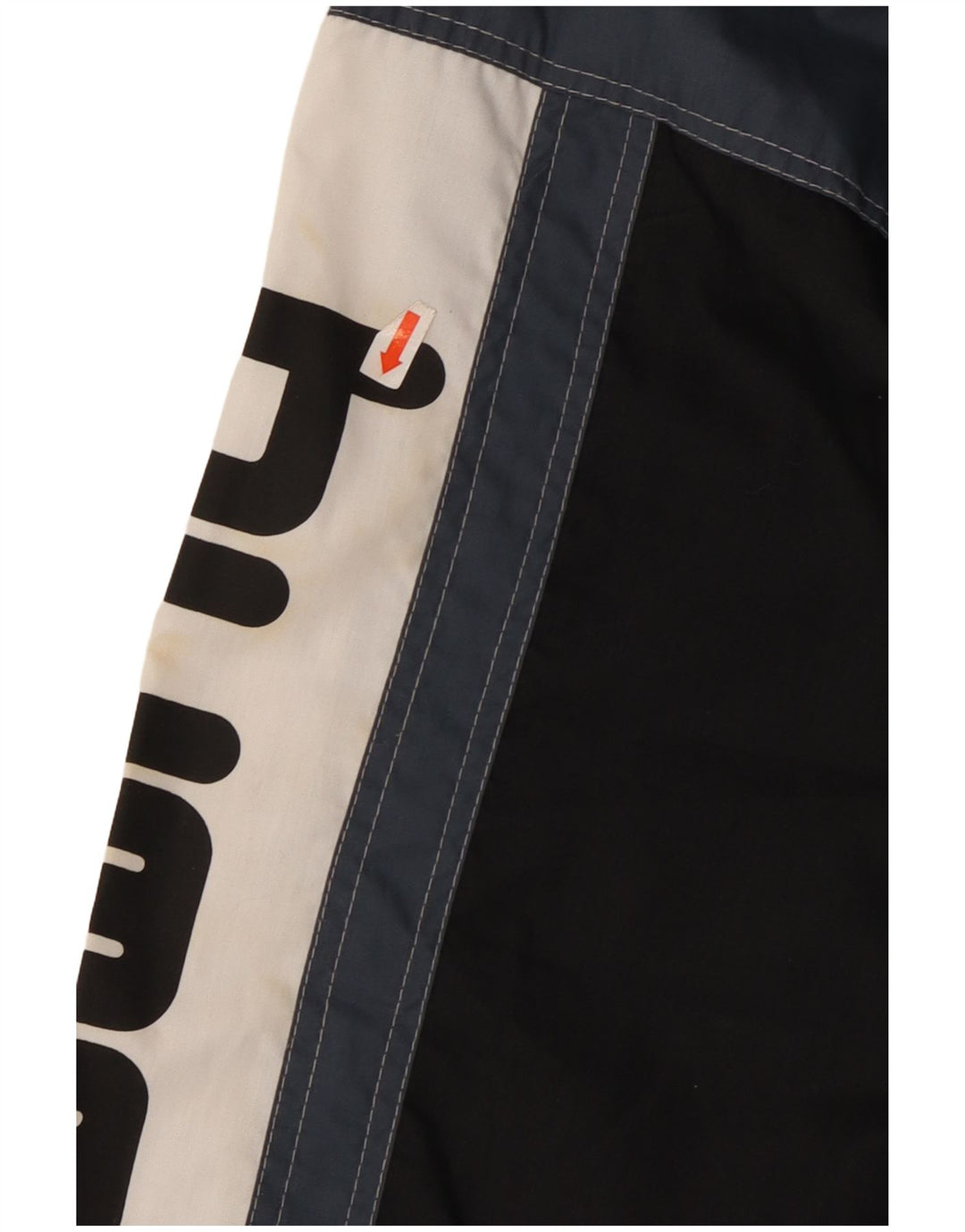 Hummel Mens Graphic Tracksuit Top Jacket XL Black Colourblock Polyester