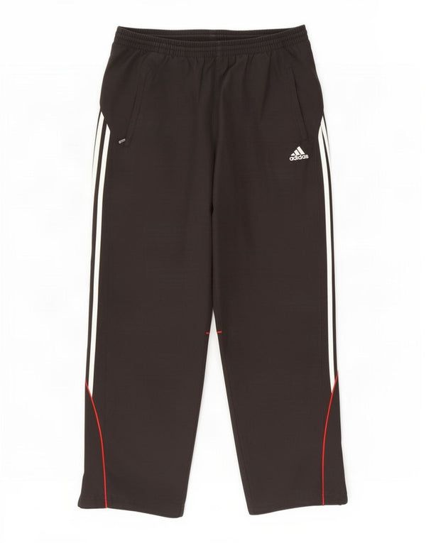 Adidas Mens Tracksuit Trousers UK 40/42 Medium Black Polyester