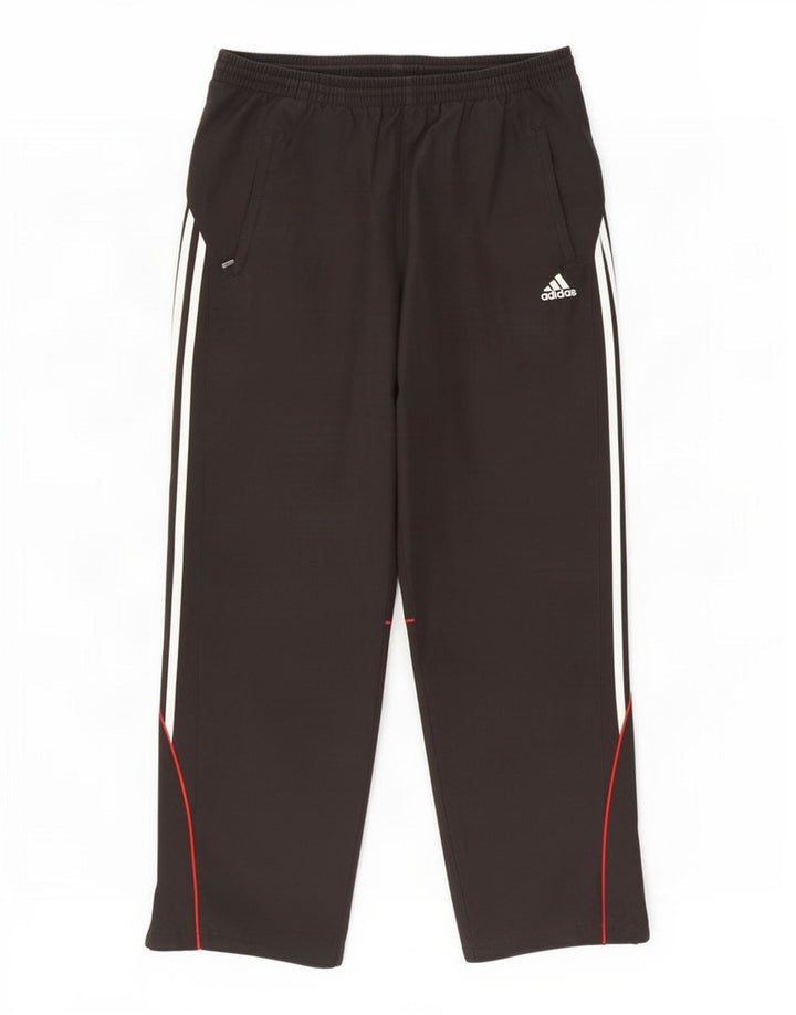 Adidas Mens Tracksuit Trousers UK 40/42 Medium Black Polyester