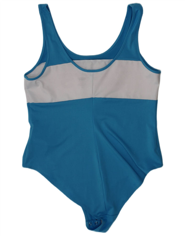 Levi's Womens Graphic Swimwear Large Blue Polyester Sports