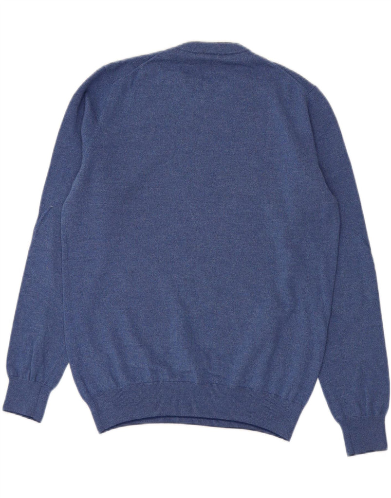 AERONAUTICA MILITARE Womens Crew Neck Jumper Sweater UK 18 XL Blue Wool Vintage Aeronautica Militare and Second-Hand Aeronautica Militare from Messina Hembry 