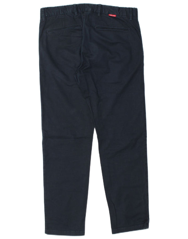 Joop Mens Modern Fit Slim Chino Trousers W31 L30 Navy Blue Cotton