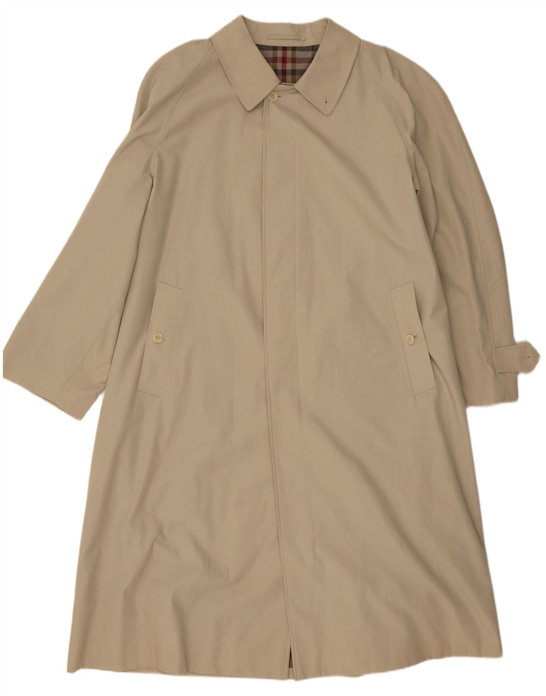 NINO Mens Trench Coat IT 54 2XL Beige Polyester