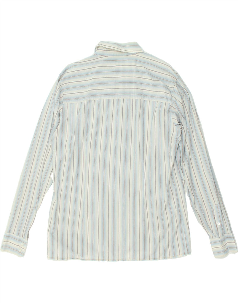 LEE Mens Shirt XL Blue Striped Cotton | Vintage Lee | Thrift | Second-Hand Lee | Used Clothing | Messina Hembry 