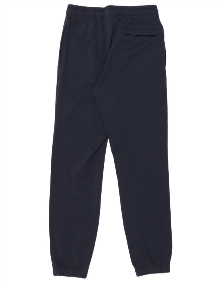 NIKE Mens Tracksuit Trousers Joggers Small  Navy Blue Polyester