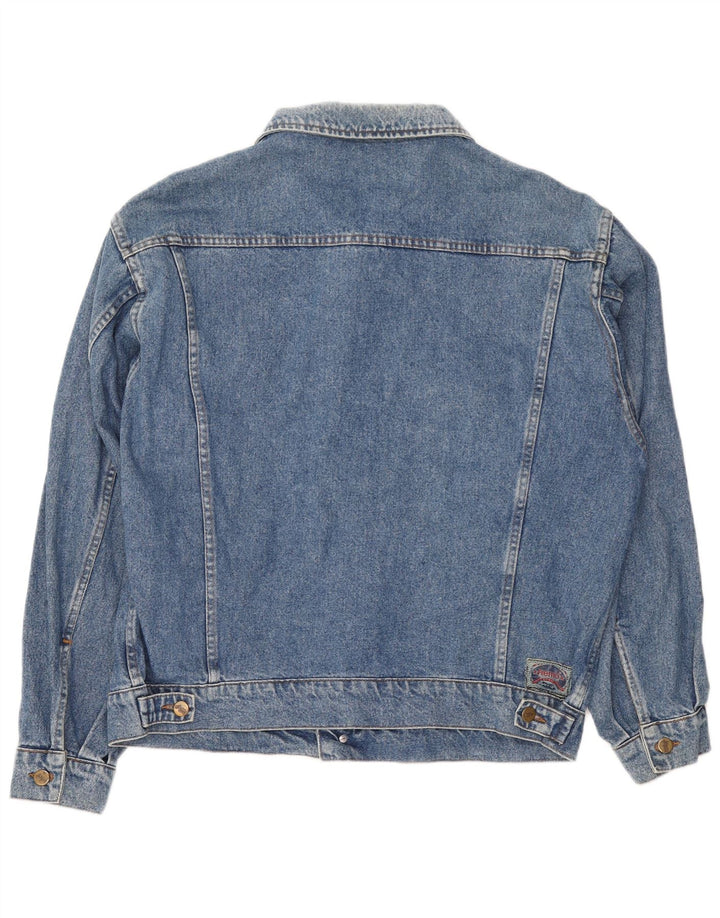 Vintage Mens Denim Jacket UK 42 XL Blue Cotton
