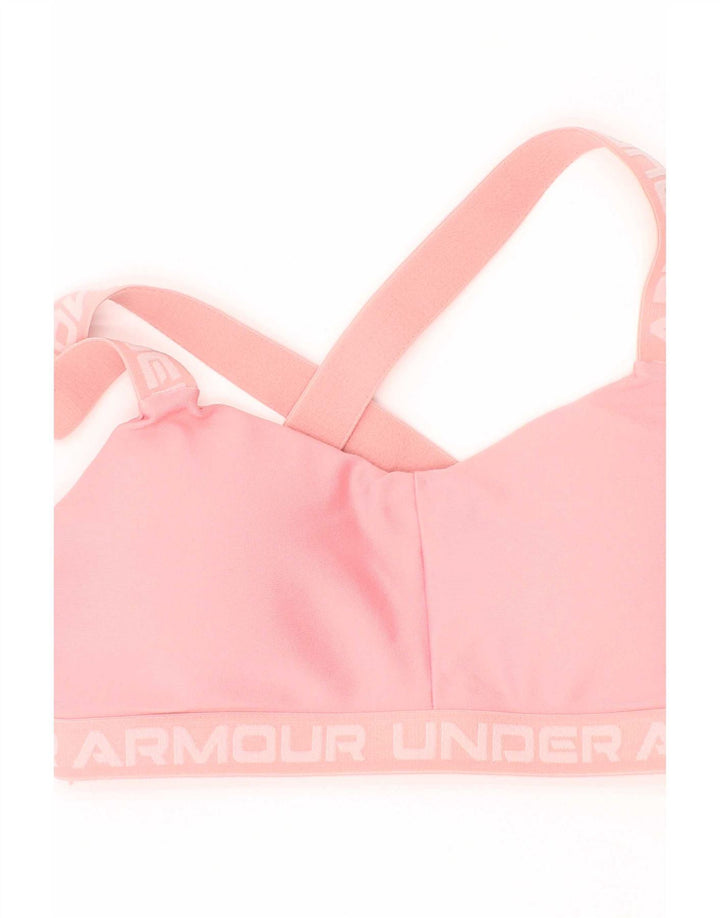 Under Armour Womens Graphic Top Small/Medium Pink Colourblock Sports