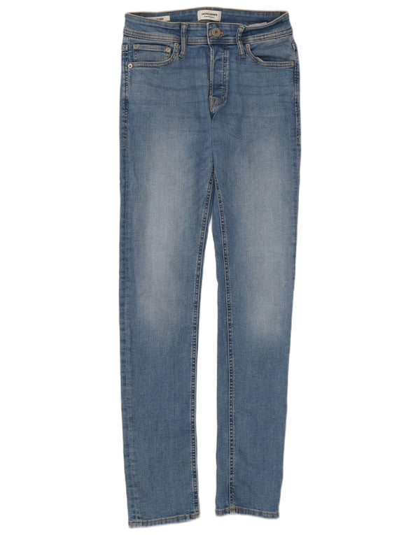 Jack & Jones Mens GLENN Slim Jeans W29 L34 Blue Cotton