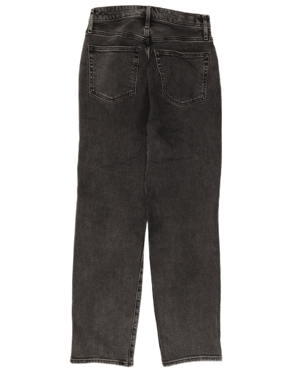 Hollister Womens Distressed Straight Jeans US 3 Small W26 L27 Grey