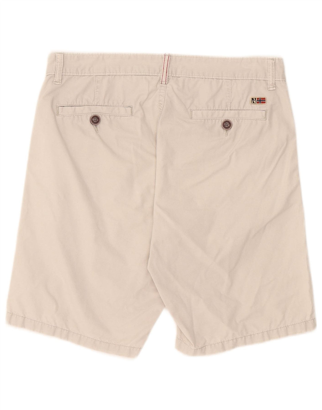 NAPAPIJRI Mens Chino Shorts W32 Medium Beige