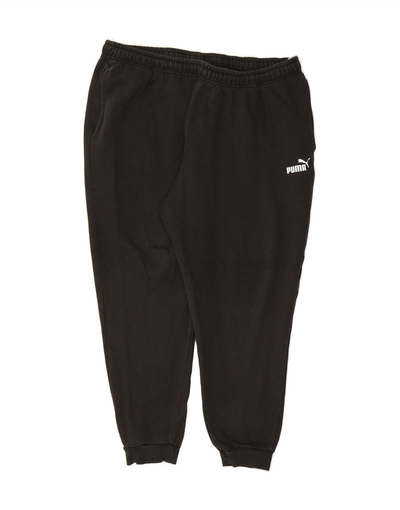 PUMA Womens Tracksuit Trousers Joggers UK 20 2XL  Black Cotton Vintage Puma and Second-Hand Puma from Messina Hembry 