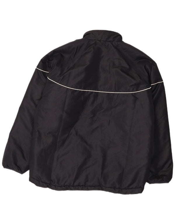 Puma Mens Reversible Padded Jacket UK 44 2XL Navy Blue Colourblock
