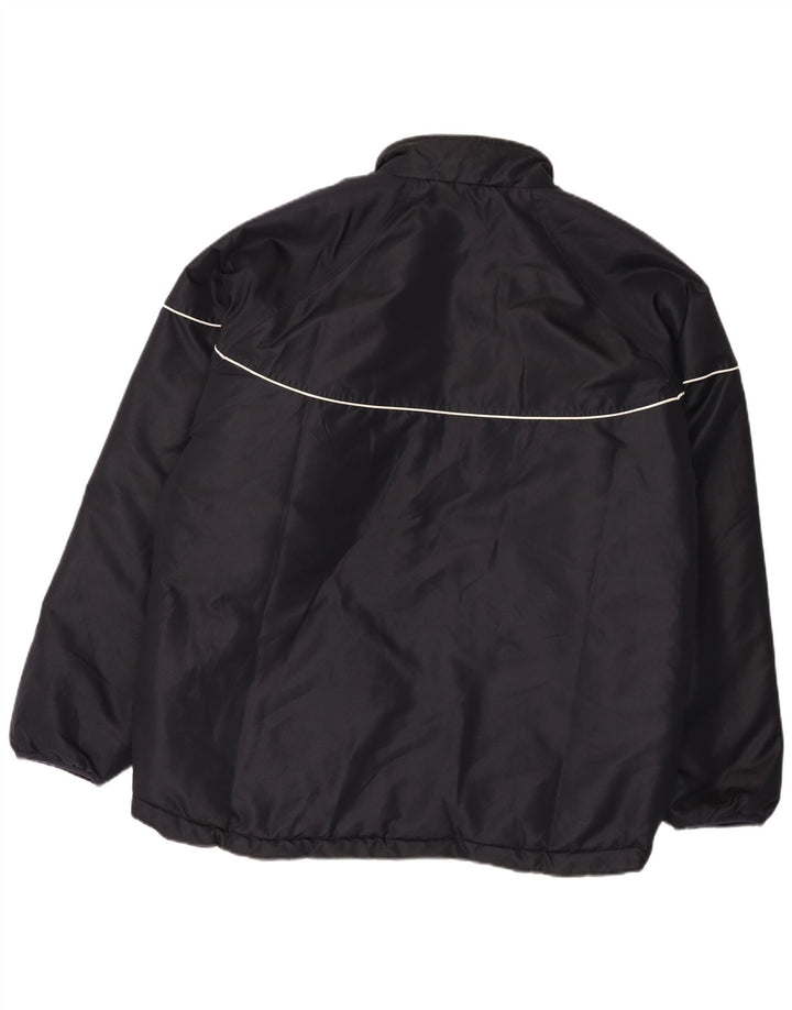 Puma Mens Reversible Padded Jacket UK 44 2XL Navy Blue Colourblock