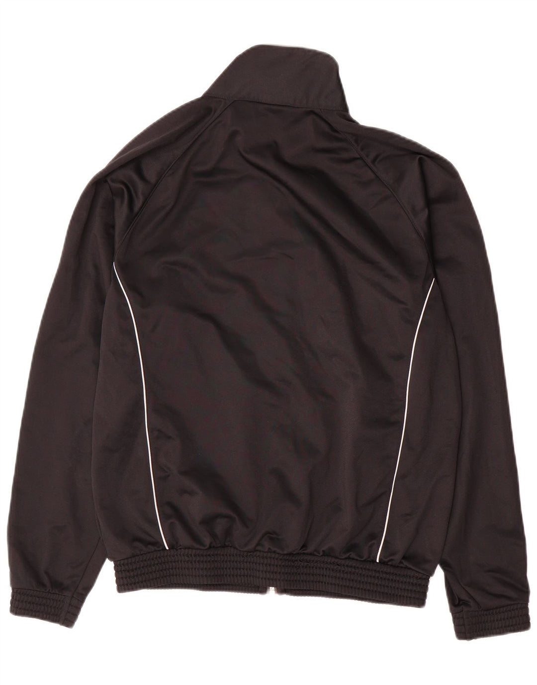 Champion Mens Tracksuit Top Jacket Medium Black Polyester