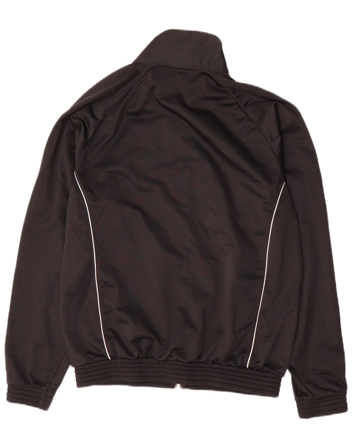 Champion Mens Tracksuit Top Jacket Medium Black Polyester
